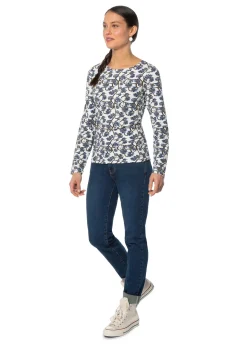 KERRITS EQL by ® Ladies’ Organic Cotton Long Sleeve Print Top