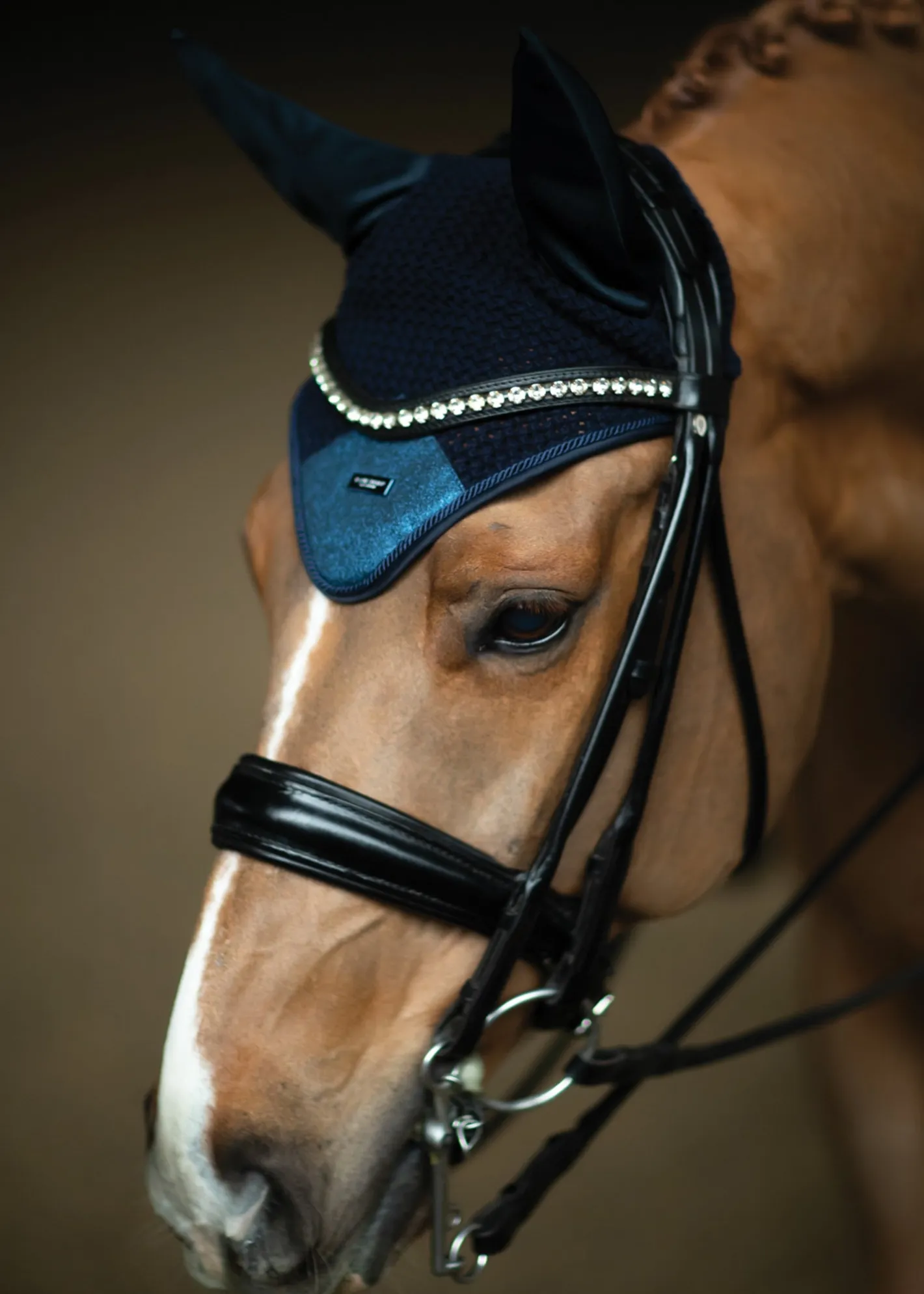EQUESTRIAN STOCKHOLM Glimmer Ear Bonnet