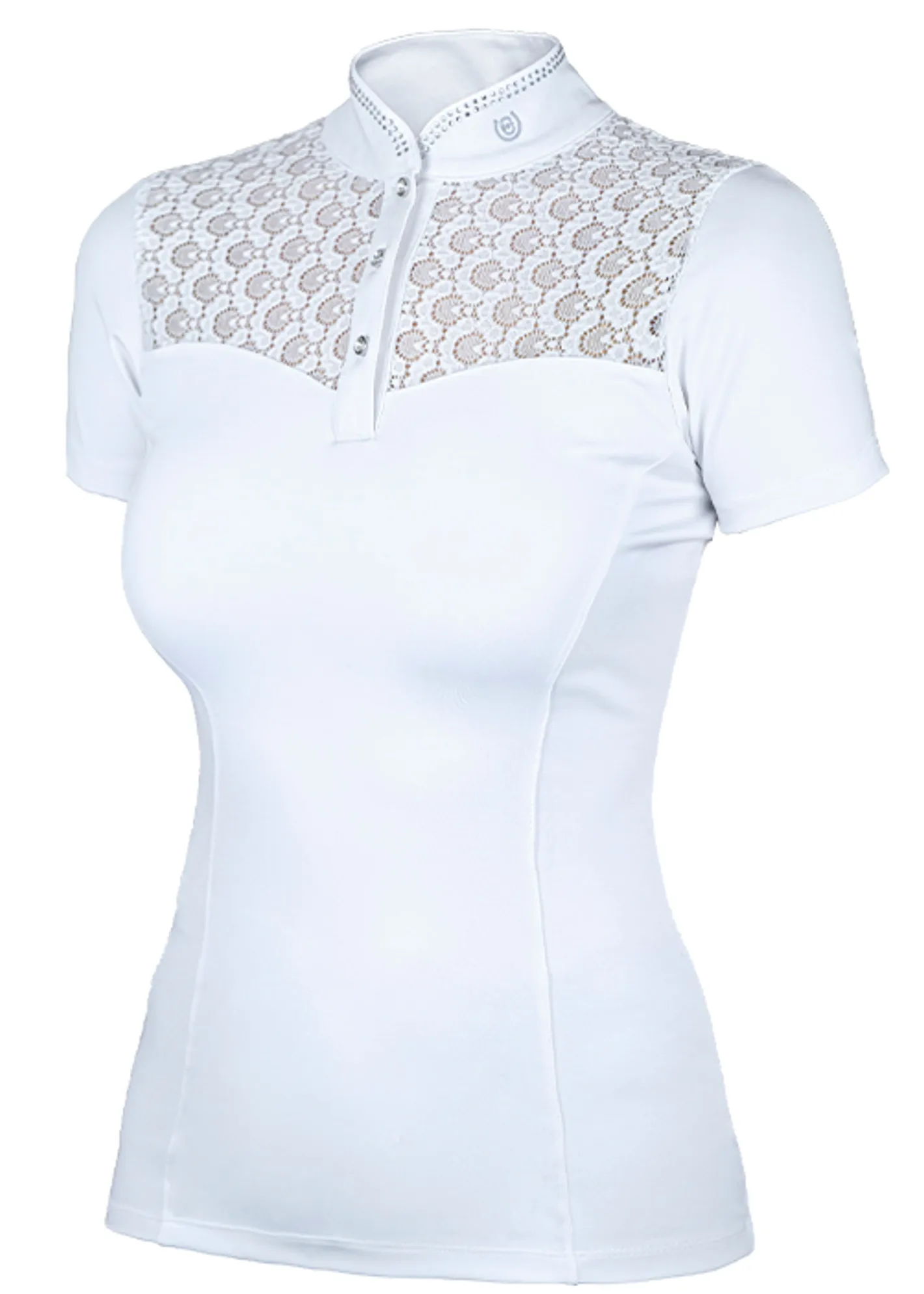 EQUESTRIAN STOCKHOLM Ladies’ Crystal Champion Short Sleeve Shirt