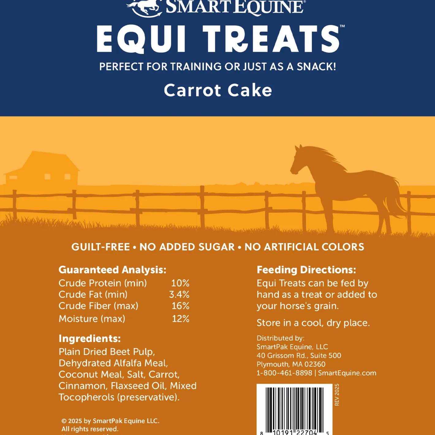 SMARTPAK Equi Treats™ Bite Sized Pellets by SmartEquine™ - 4 lb