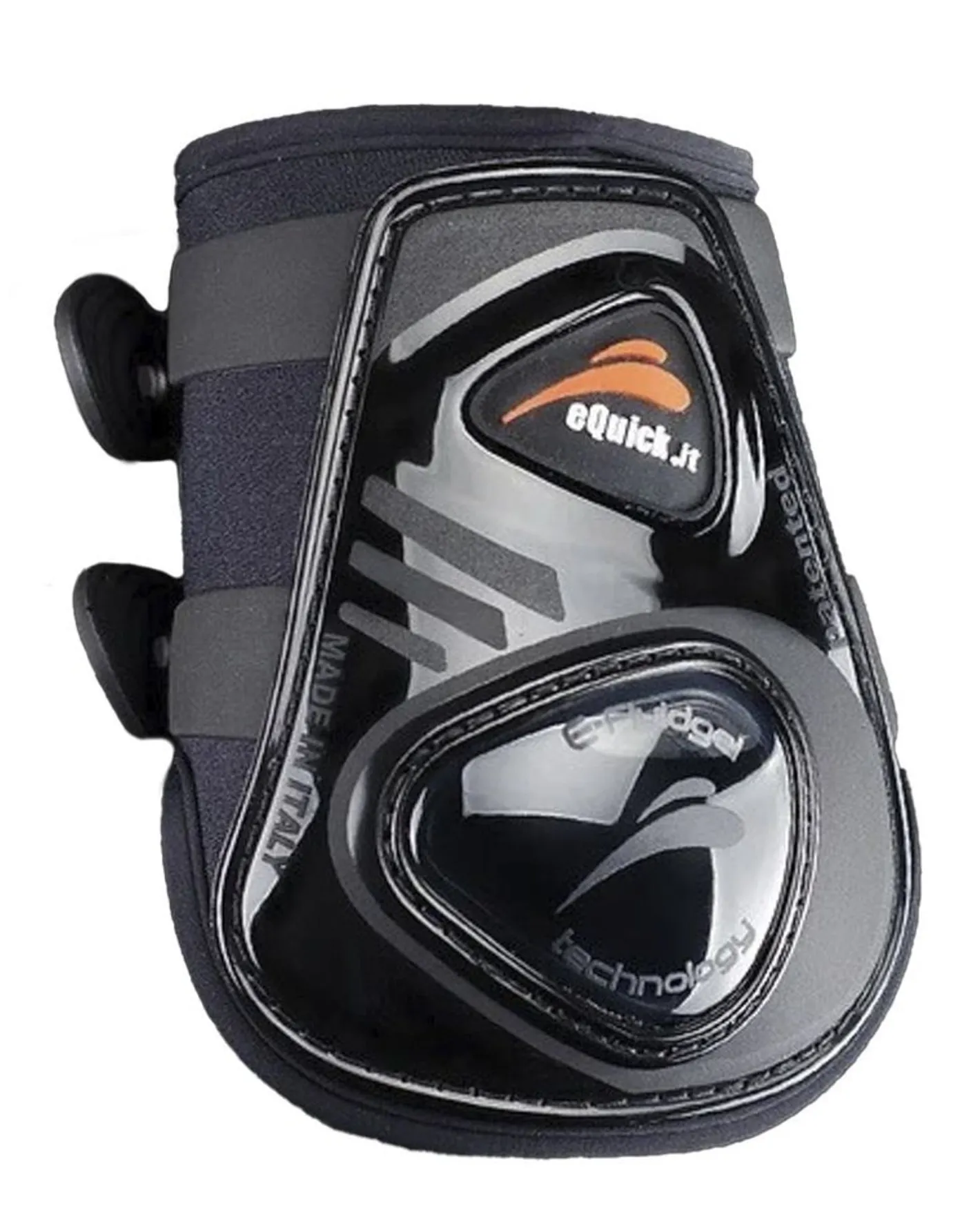 JPC EQUESTRIAN eQuick eShock Legend Rear Boots with Pin Fasteners
