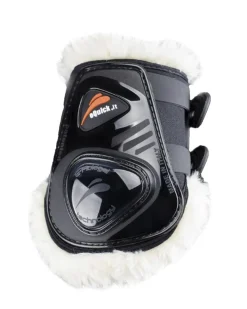 JPC EQUESTRIAN eQuick eShock Legend Rear Hook-and-Loop Fluffy Boots