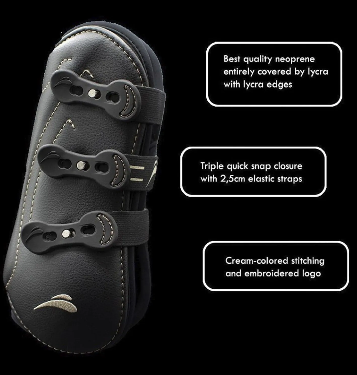 JPC EQUESTRIAN eQuick Glam Front Boots