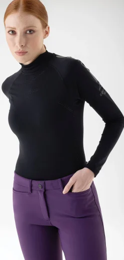EQUILINE AMERICA Equiline Ladies’ Crasem Seamless Long Sleeve Shirt