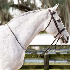 EQUINAVIA Valkyrie Fancy-Stitched Hunter Bridle & Reins
