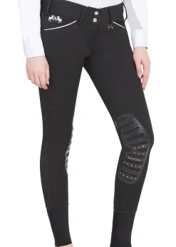 JPC EQUESTRIAN Equine Couture™ Ladies' Brittni Silicone Knee-Patch Breech