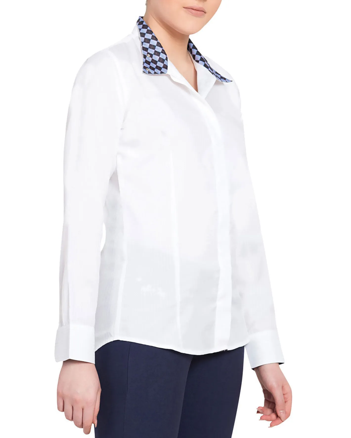 JPC EQUESTRIAN Equine Couture™ Ladies' Isabel Coolmax® Long Sleeve Show Shirt