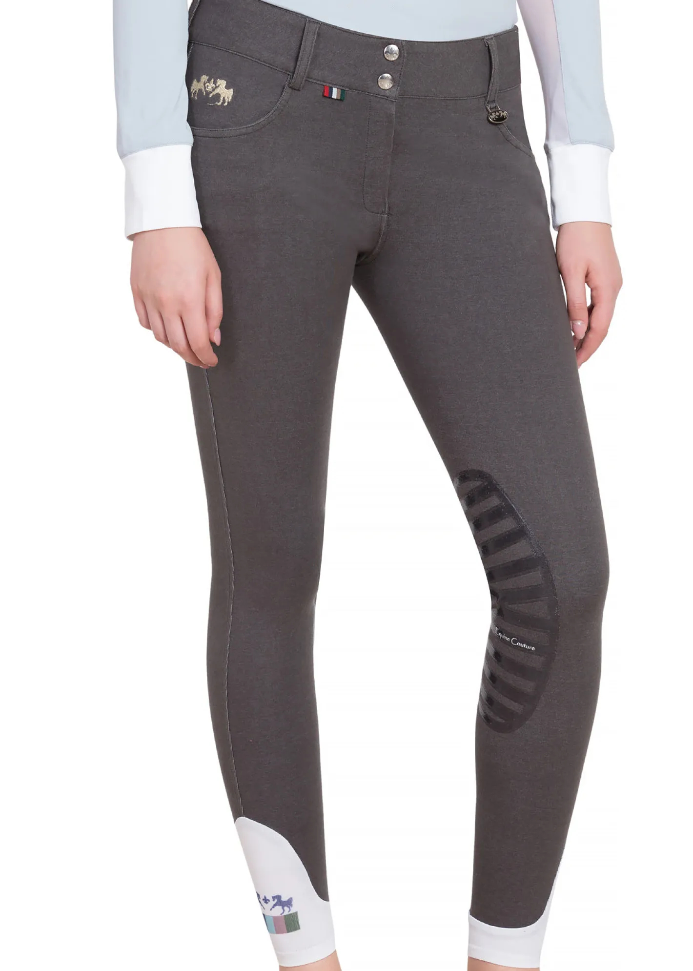 JPC EQUESTRIAN Equine Couture™ Ladies' Sophie Silicone Knee-Patch Breech