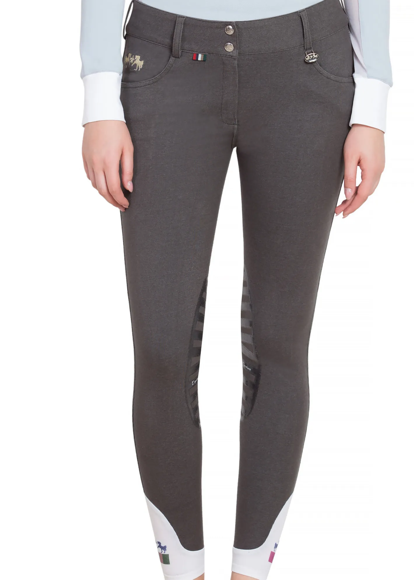 JPC EQUESTRIAN Equine Couture™ Ladies' Sophie Silicone Knee-Patch Breech