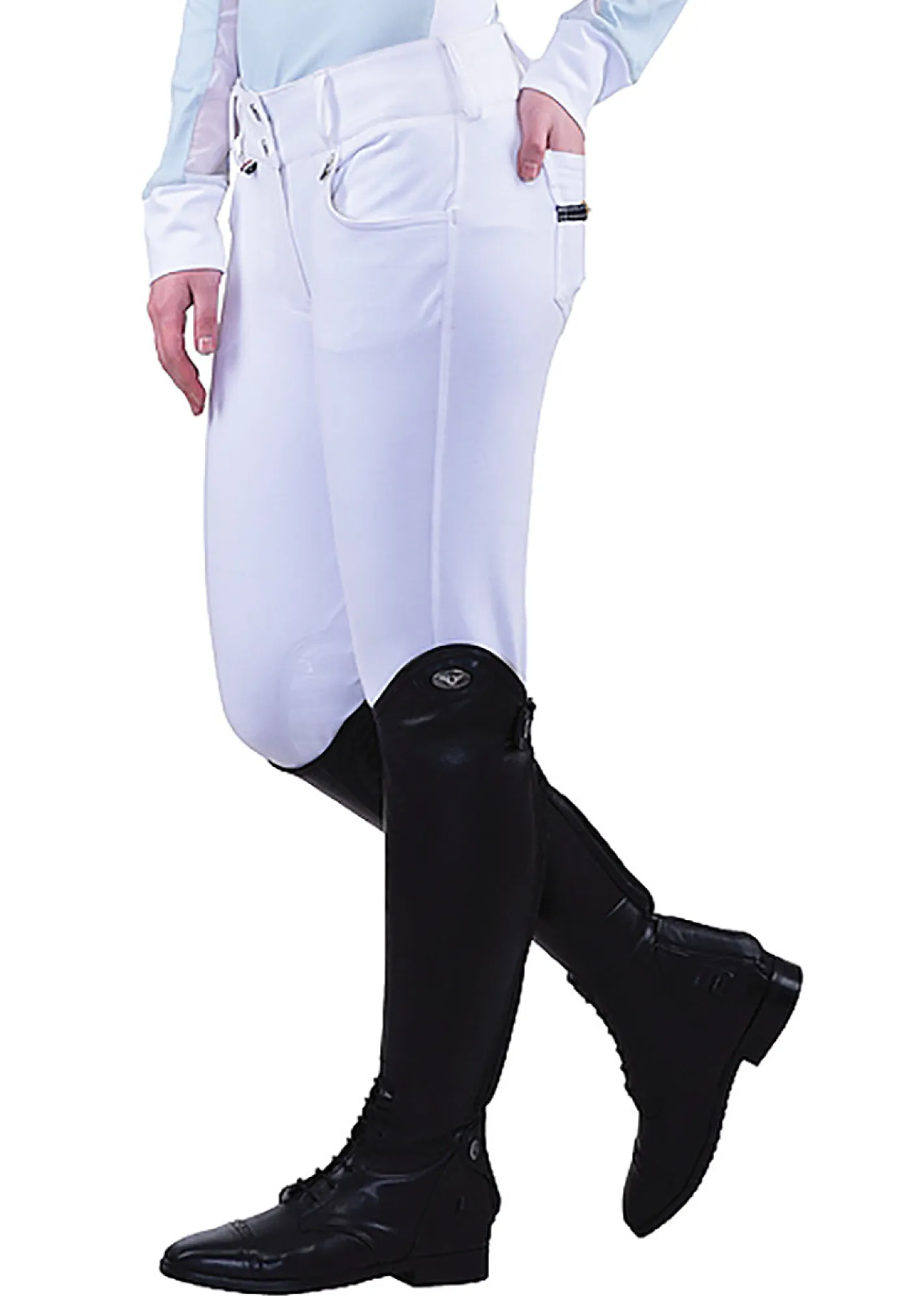 JPC EQUESTRIAN Equine Couture™ Ladies' Sophie Silicone Knee-Patch Breech
