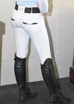 JPC EQUESTRIAN Equine Couture™ Ladies' Sophie Silicone Knee-Patch Breech
