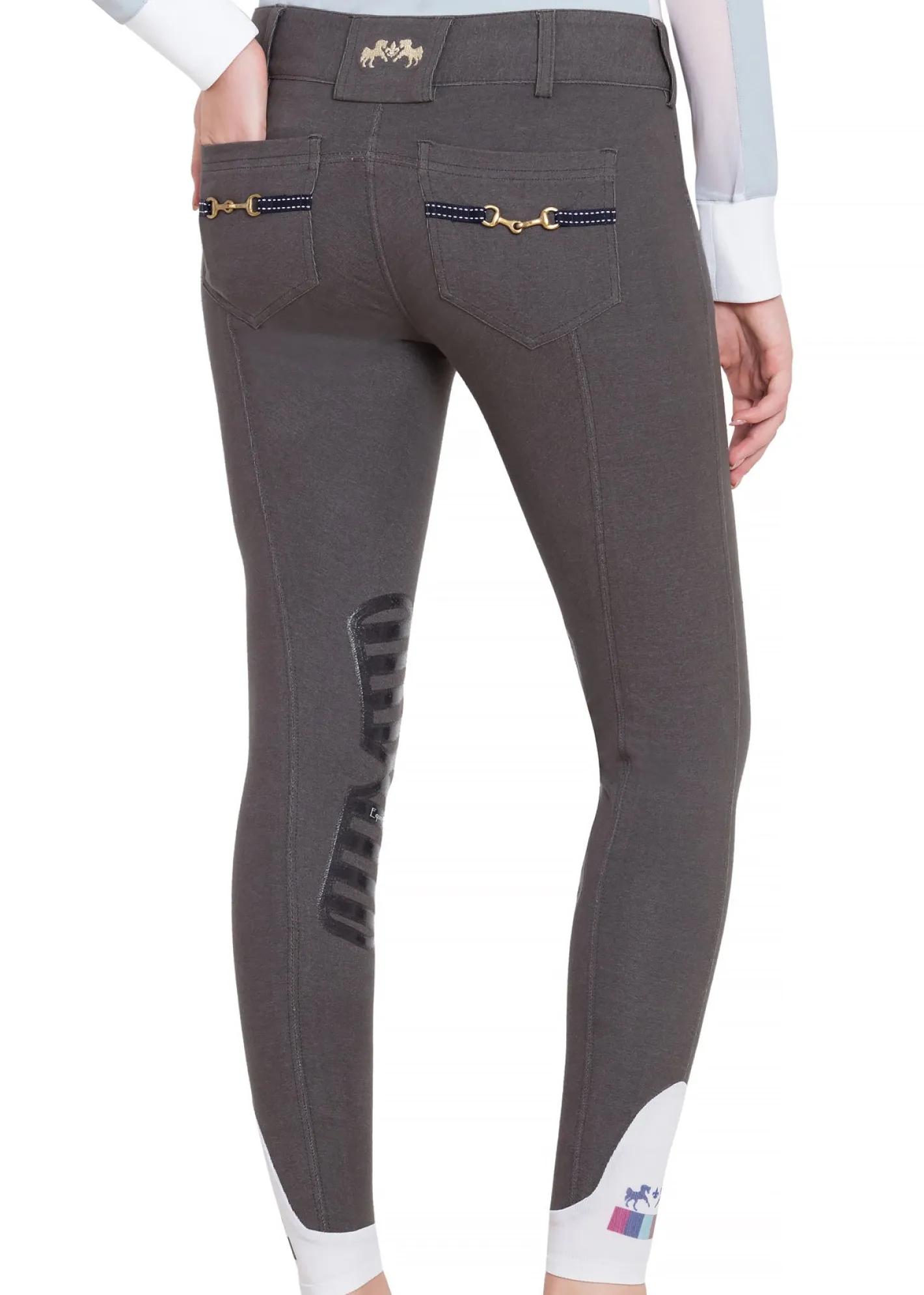 JPC EQUESTRIAN Equine Couture™ Ladies' Sophie Silicone Knee-Patch Breech