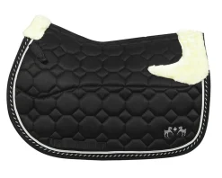 JPC EQUESTRIAN Equine Couture™ Luxe All-Purpose Pad with Faux-Mink Fur