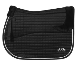 JPC EQUESTRIAN Equine Couture™ Regal All-Purpose Pad with Faux-Mink Fur & Coolmax® Lining