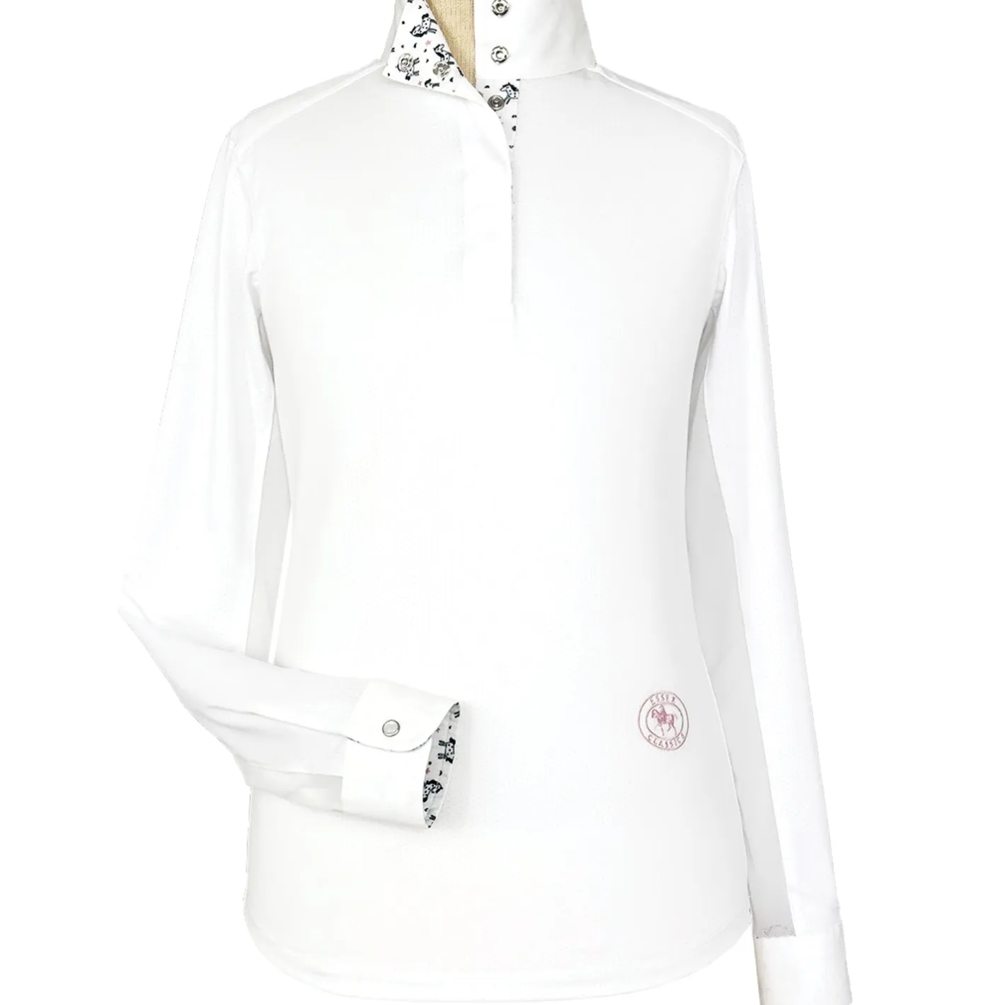 Kids ESSEX CLASSICS Girls’ Talent Yarn Long-Sleeve Show Shirt
