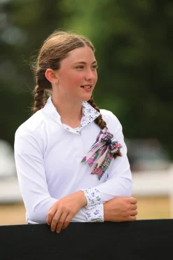 Kids ESSEX CLASSICS Girls’ Talent Yarn Long-Sleeve Show Shirt