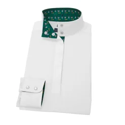 ESSEX CLASSICS Ladies’ Talent Yarn® Straight Collar Long Sleeve Show Shirt