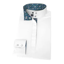 ESSEX CLASSICS Ladies’ Talent Yarn® Straight Collar Long Sleeve Show Shirt
