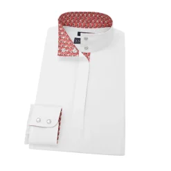 ESSEX CLASSICS Ladies’ Talent Yarn® Straight Collar Long Sleeve Show Shirt