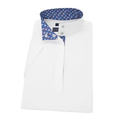 ESSEX CLASSICS Ladies’ Talent Yarn® Straight Collar Short Sleeve Show Shirt