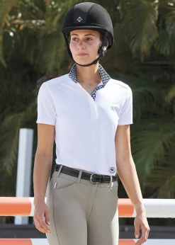 ESSEX CLASSICS Ladies’ Talent Yarn® Short Sleeve Show Shirt
