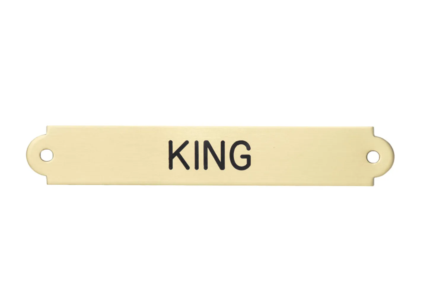DOVER DROPSHIP Fancy Halter Nameplate - 3 lines