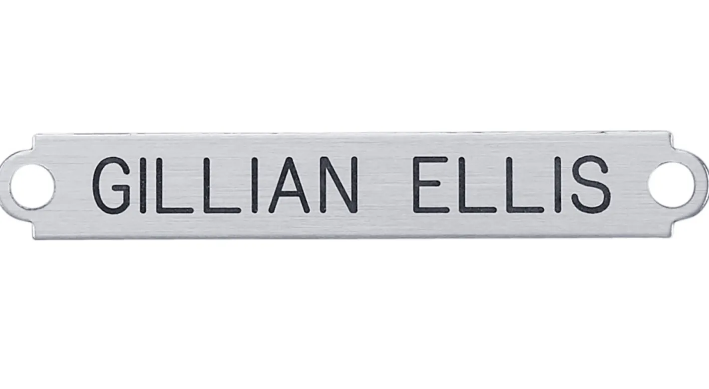 DOVER DROPSHIP Fancy Martingale Nameplate