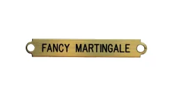 DOVER DROPSHIP Fancy Martingale Nameplate