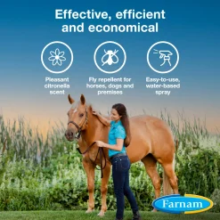 ANIMAL HEALTH INT Farnam® Bronco® E Fly Spray