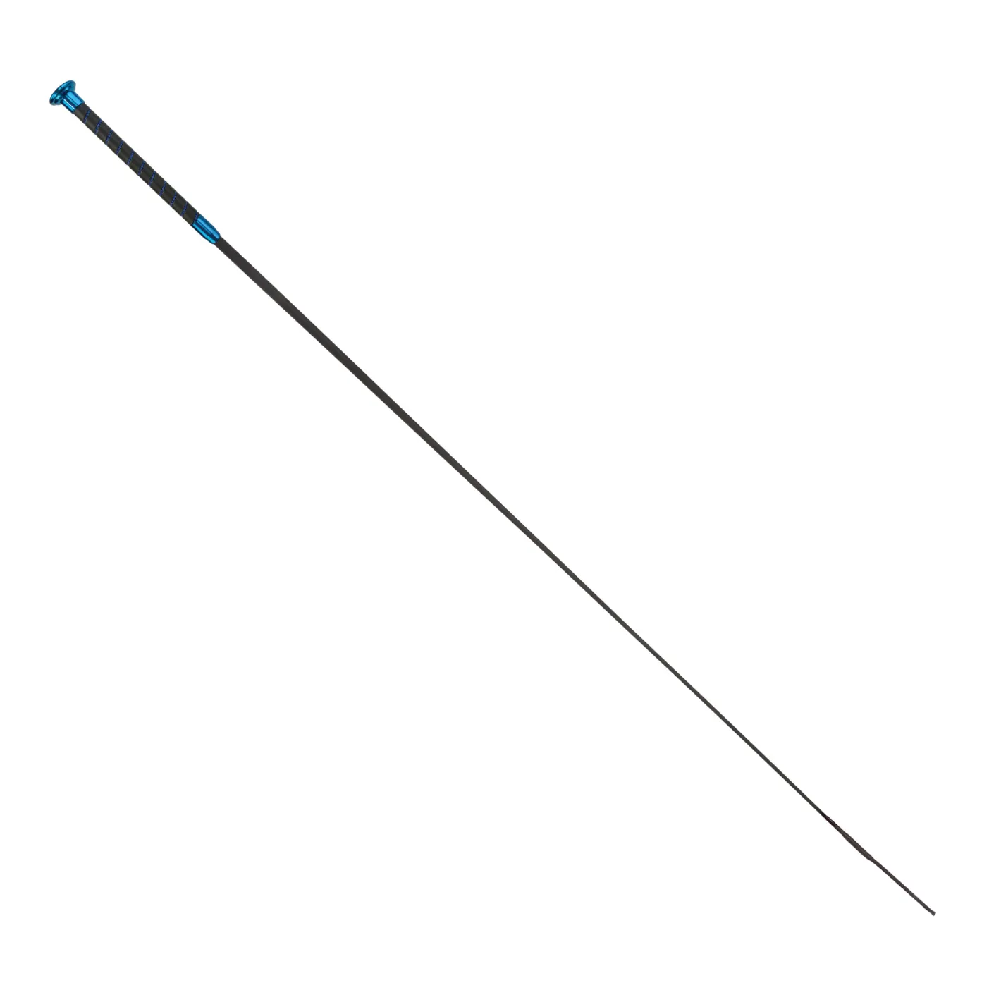 FLECK GMBH CO Fleck® Silk Touch Crystal Blue Dressage Whip