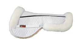 FLEECEWORKS ™ FXK Technology Classic Sheepskin Half Pad with Rolled Edges