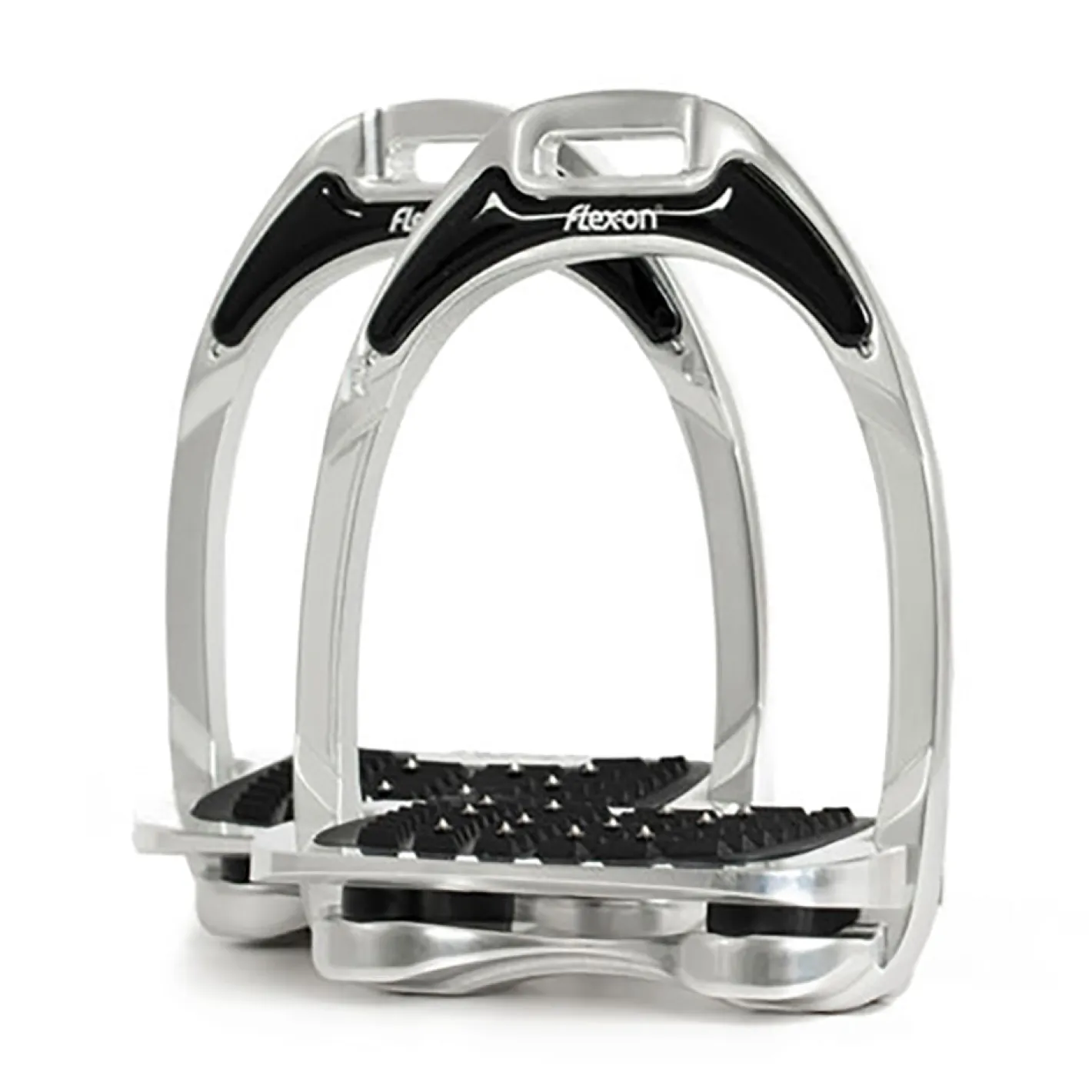 FLEX-ON EQUESTRIAN Flex-On® Aluminum Inclined Ultra Grip Stirrups