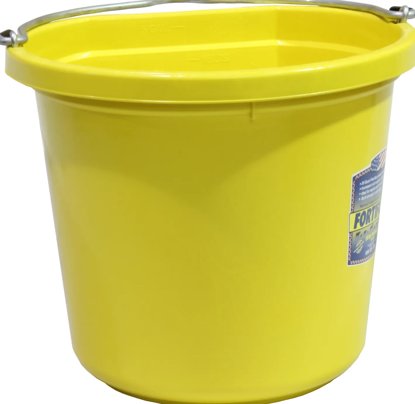 BRADLEY CALDWELL Fortiflex® 20-Quart FlatBack Bucket - Colors