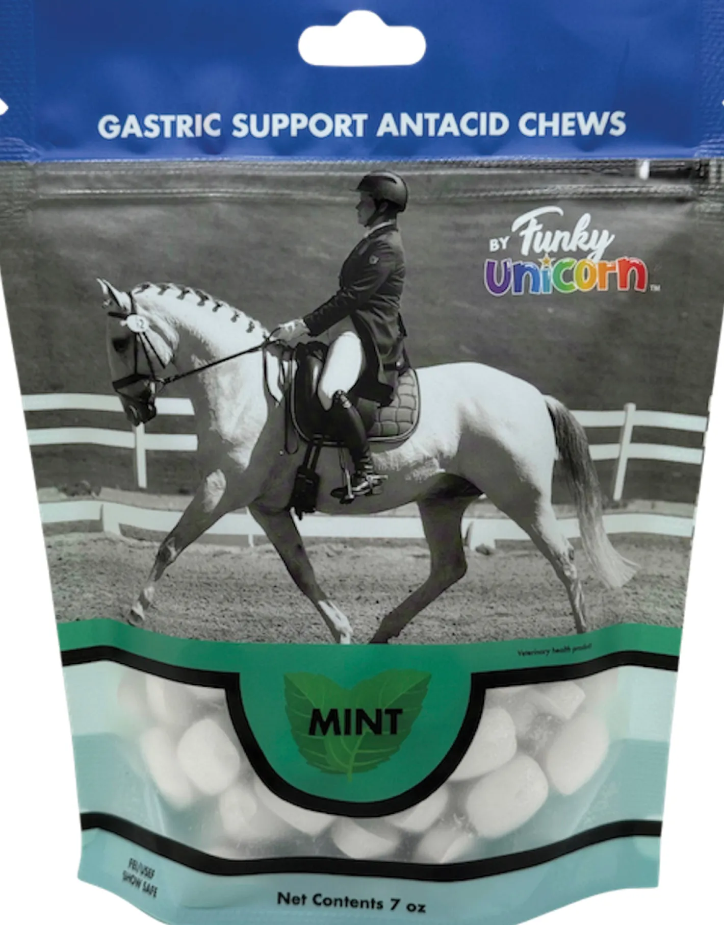INTREPID INTL Funky Unicorn Gastric Support Antacid Chews - 7 oz.