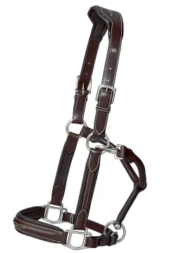JPC EQUESTRIAN Henri de Rivel Stress Free Halter with Fancy Contrast Stitching