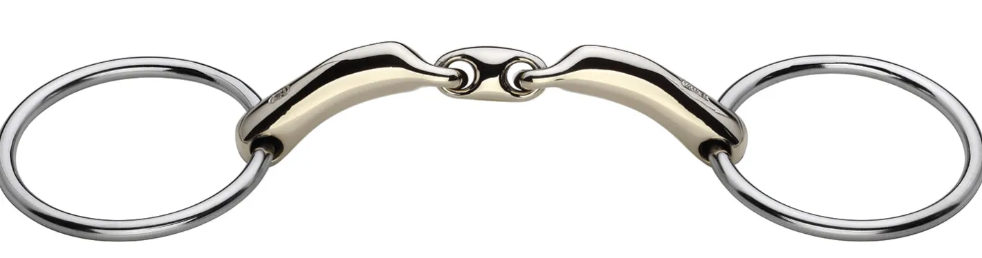 GEM-HERM SPRENGER Herm Sprenger® NovoContact Double-Jointed Loose Ring Bit