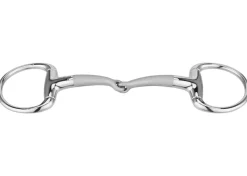 GEM-HERM SPRENGER Herm Sprenger® Satinox Single-Jointed Eggbutt Bradoon with 14mm Mouth