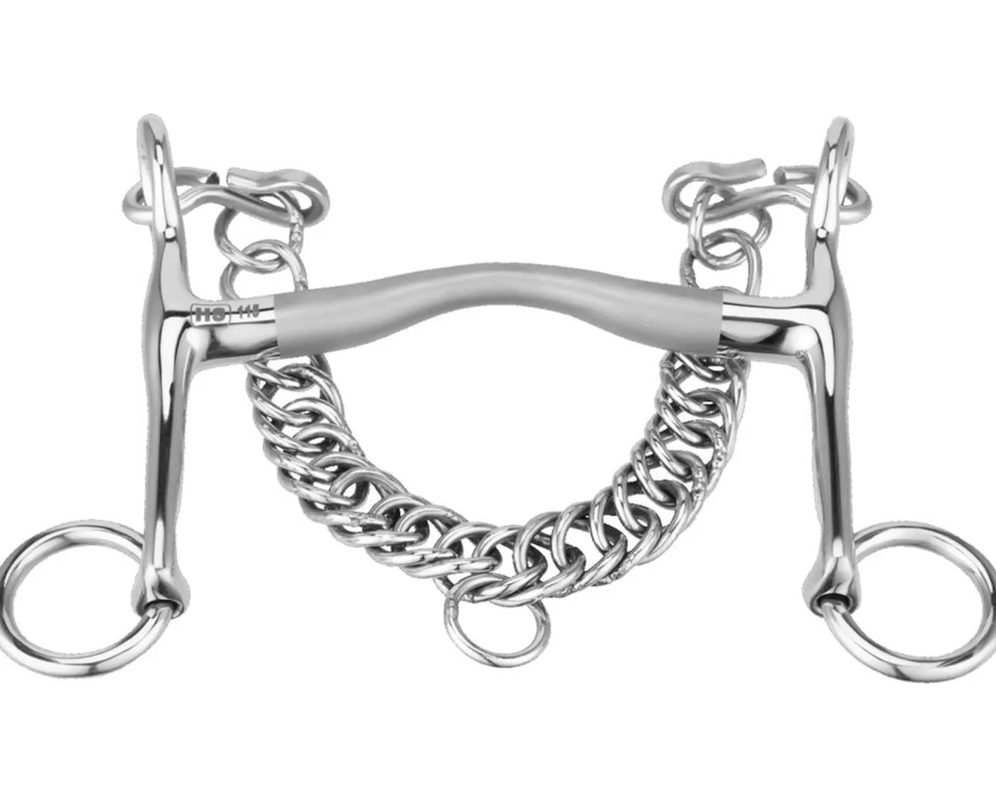GEM-HERM SPRENGER Herm Sprenger® Satinox Weymouth Bit with 14mm Mouth/5cm Cheeks