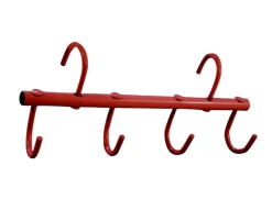 SHILOH STABLES TACK 6-Hook Swivel Tack Bar