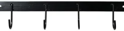SHILOH STABLES TACK 4-Hook Welded Steel Flat Tack Bar
