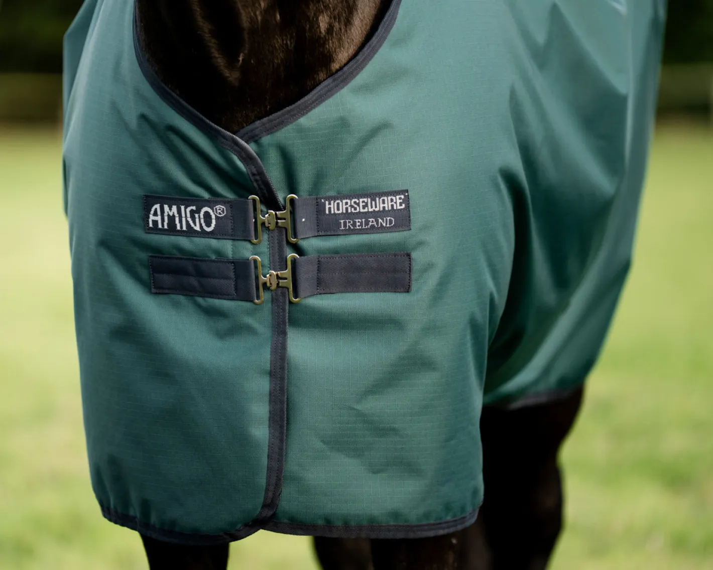 HORSEWARE ® Ireland Amigo® Ripstop 900D 200 Gram Standard Neck Turnout–Seasonal Color