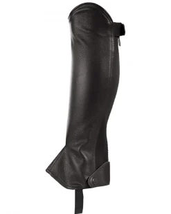 Kids EQUINAVIA Horze Kids’ Synthetic Leather Half Chaps with Elastic