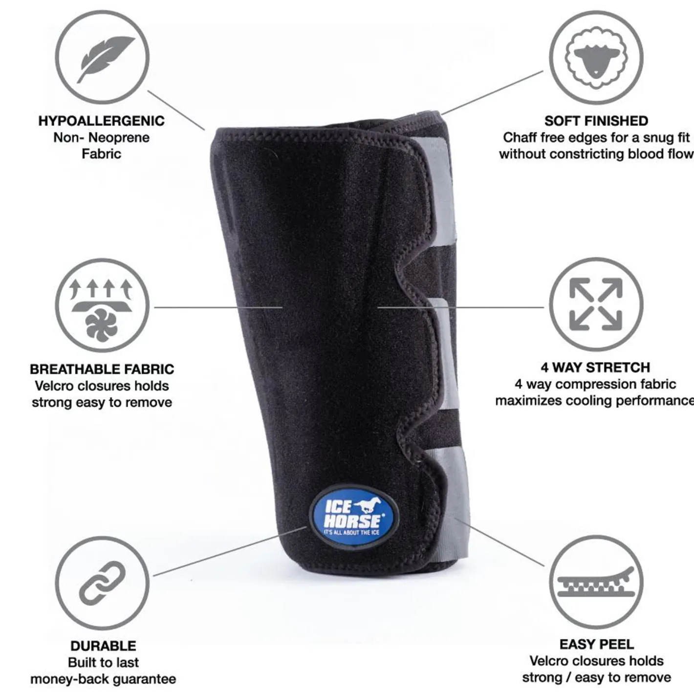 MACKINNON Ice Horse® Pony Hock Wrap