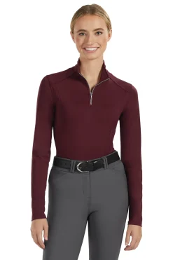 KIRSCH IconEQ™ Ladies’ Lux Long Sleeve Solid Shirt