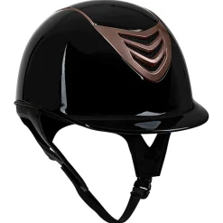 INT RIDING HELMET IRH® IR4G Helmet with Matte Finish & Rose Gold Frame
