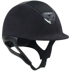 INT RIDING HELMET IRH® IR4G XLT Suede Helmet with Gloss Vent