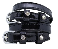 PEP-KAVALKADE Kavalkade Patent Leather Spur Straps