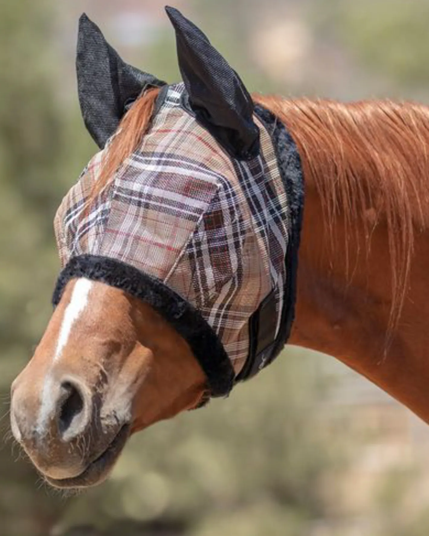 KENSINGTON ™ Signature Fly Mask with Plush Fleece, Ears & Forelock Hole