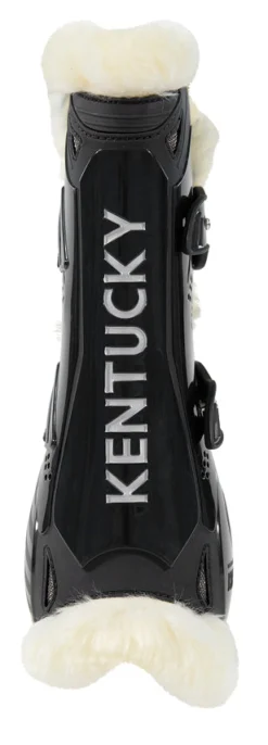 KENTUCKY HORSEWEAR Vegan Sheepskin Elastic Tendon Boots with Bamboo