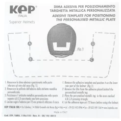 KEP ITALIA SRL KEP Italia® Engraved Name Tag